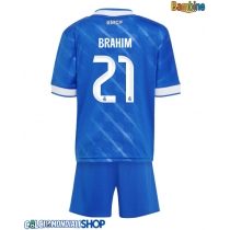 Maglie da calcio Real Madrid Brahim Diaz #21 Terza Maglia Bambino 2025-26 Manica Corta (+ Pantaloni corti)
